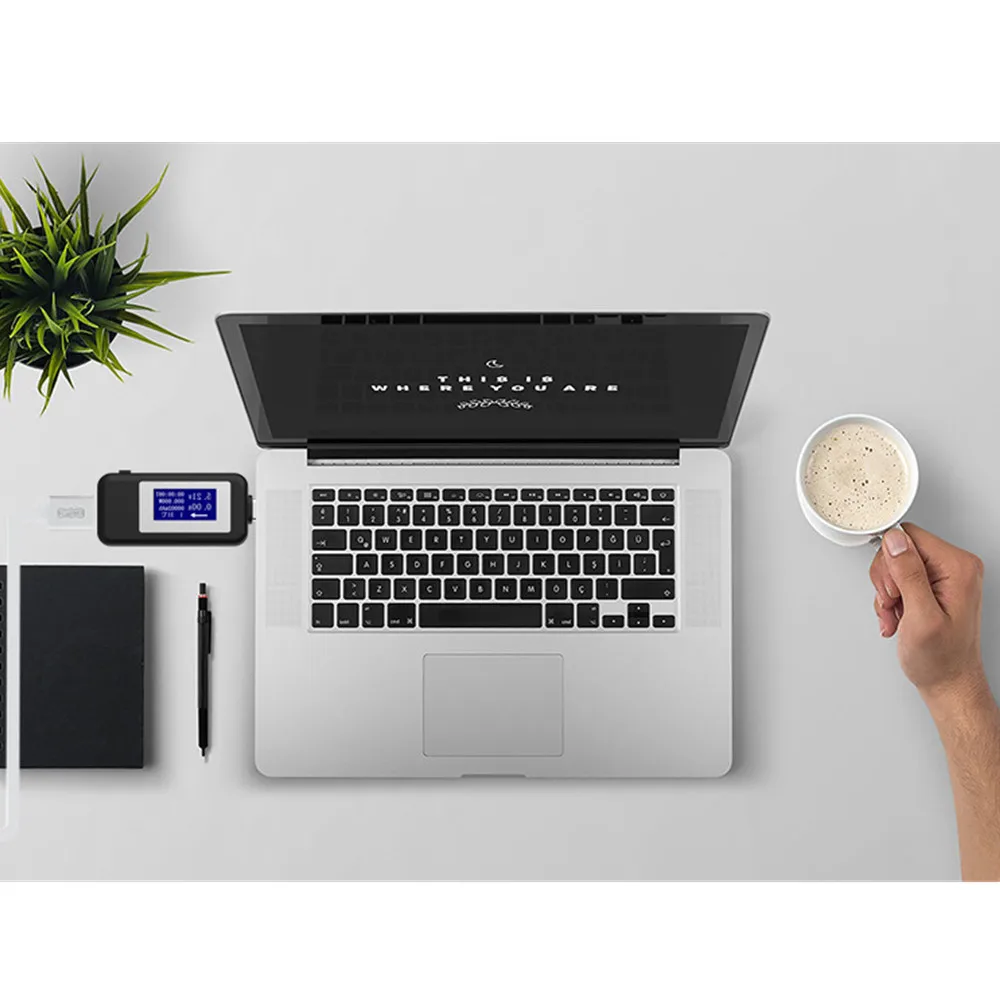 Тестер USB Type c DC 4 30 в цифровой вольтметр амперимитатор измеритель напряжения