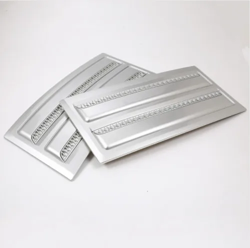 

For Land Rover Range Rover Vogue SVO 2014-2018 ABS Matte Chrome Car Side Door Air Vents Kit Trim Accessories 2pcs