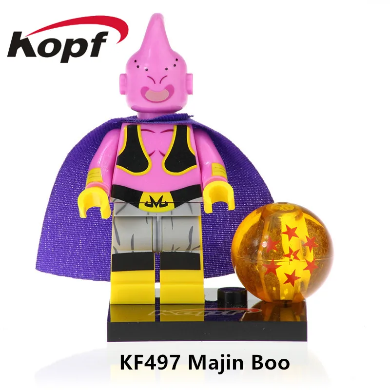 KF497 Without Box Одна распродажа, красивые строительные блоки, супергерои, драконий жемчуг, серия Сон Гоку готенкс, Вегета, модель, фигурки, детские игрушки KF662 - Цвет: KF497 Without Box