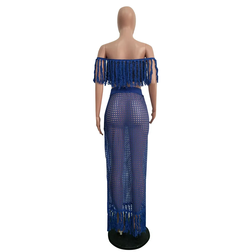 Пляжные купальные костюмы Coverup Outings Kaftan летнее платье 2 комплекта женские накидки с кисточками парео саронг размера плюс Tunica купальники