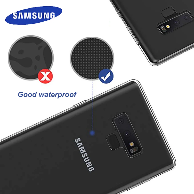 Samsung смартфон Galaxy Note 9 чехол с higt-качеством мягкий силиконовый защитный