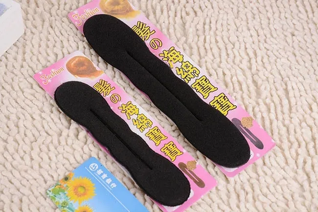 1 шт. качественная женская волшебный Поролоновый спонж Hairdisk Твист волос Donut