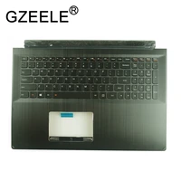 gzeele us english keyboard bezel upper case cover for lenovo flex 2 15 pro 15 edge 15 backlit keyboard with palmrest 5cb0g91191