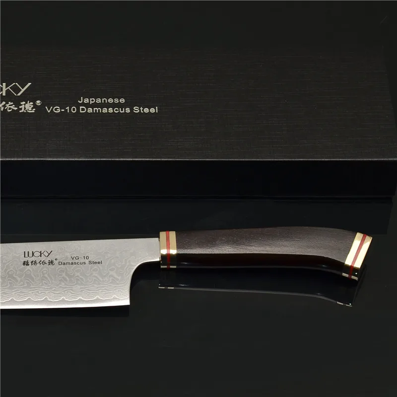 Кухонный нож шеф повара из дамасской стали vg10 Gyuto резак для мяса и говядины
