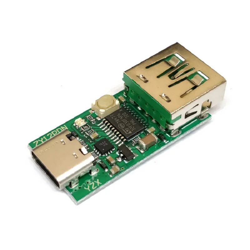 ZY12PDS тип c USB C PD2.0 3 0 поворот DC decoy Быстрая зарядка триггер детектор опроса|filter