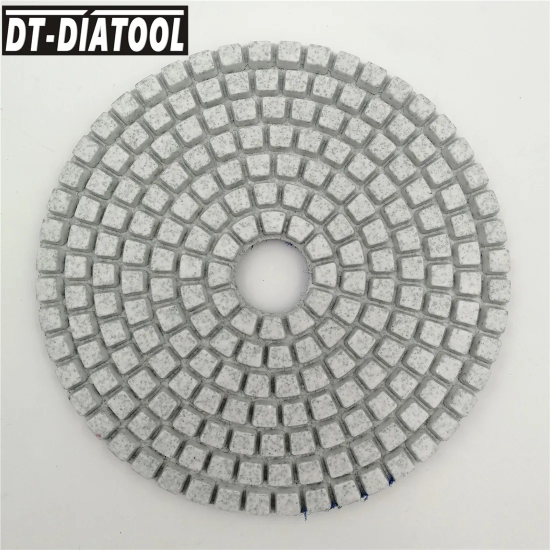 

DT-DIATOOL #50 10pcs/set 100MM Diamond Resin Bond Polishing Pads Superior Quality For Marble Granite Sanding Discs 4inch