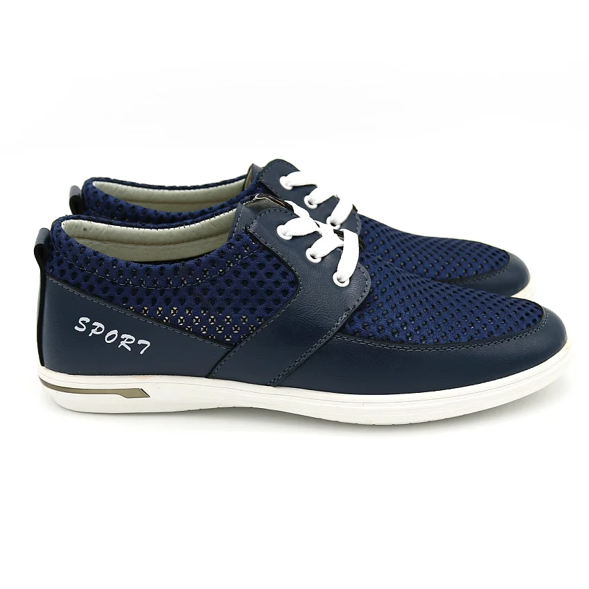 BIMUDUIYU New Summer Breathable Men Casual Mesh Shoes Super Cool sneakers Lace Up Flat Comfortable Light Trainner |