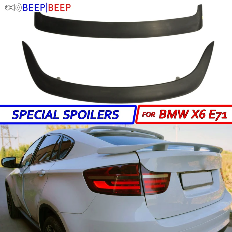 Спойлеры чехол для BMW X6 E71 2008 2014 ABS пластик спортивный стиль Стайлинг автомобиля