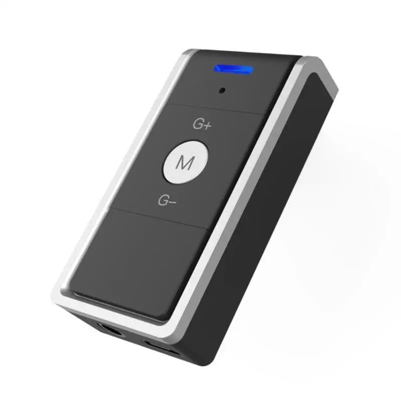 CALETOP BT10 Bluetooth приемник 4,2 стерео аудио 3,5 мм разъем громкой связи с микрофоном автомобильный комплект Bluetooth адаптер HD вызов - Цвет: Черный