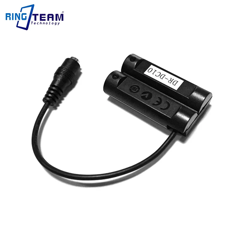 10 шт./лот пустышка батарейка AA DC муфта для камеры DRDC10 Canon PowerShot A1300 A1400 A800 A810 SX150 SX160