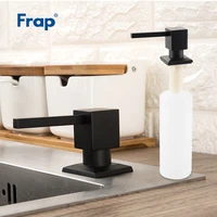 frap liquid soap dispenser stainless steel deck mounted kitchen soap dispensers square counter top dispenser y35030