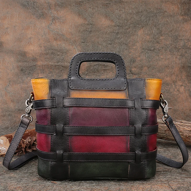 Сумка-мессенджер женская ручная работа из натуральной кожи | Багаж и сумки