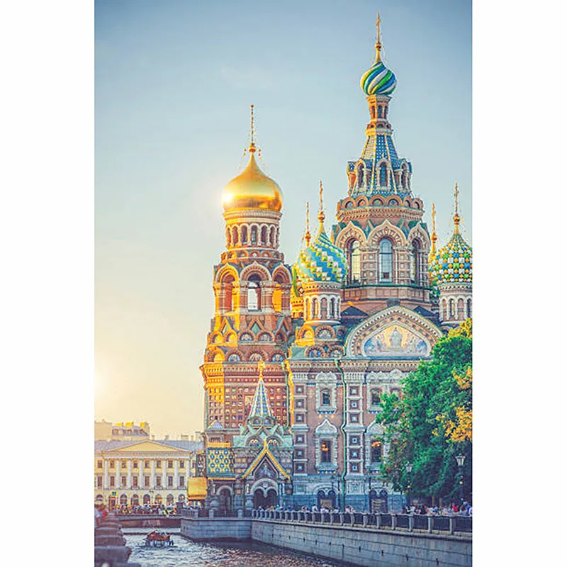 40x60 см Новое поступление Европейский замок алмазная живопись 5D DIY Вышивка