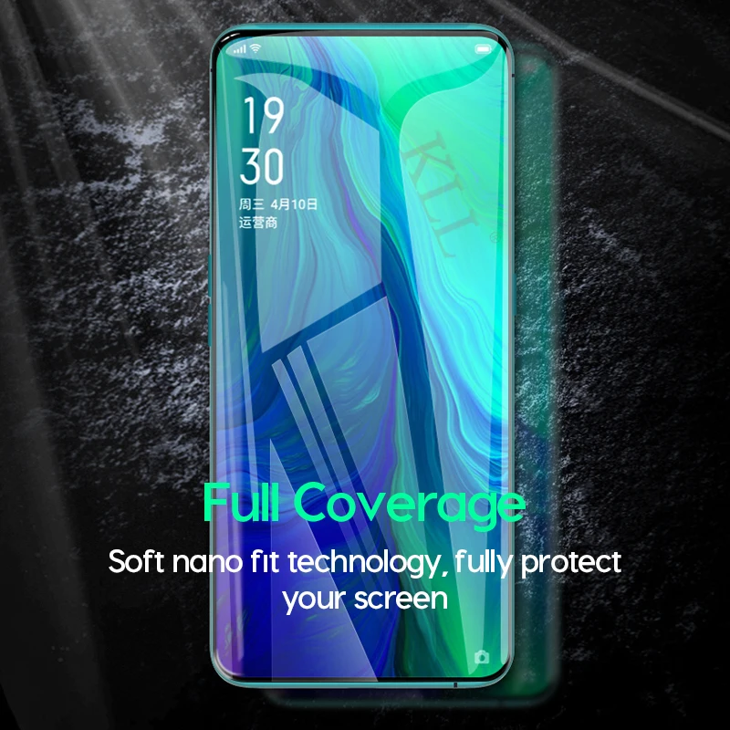 10D полное покрытие мягкая Гидрогелевая пленка для OPPO Reno Z 10x Zoom F11 Pro F9 F7 A7x A7 K1 Защита экрана для OPPO R17 RX17 Pro R15x