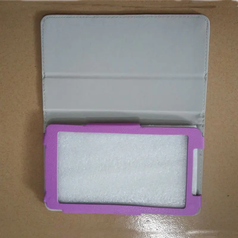 

Leather case for CROWN B751/B701/B764 7 Inch Tablet Crystal Grain PU Leather Folio Case Cover