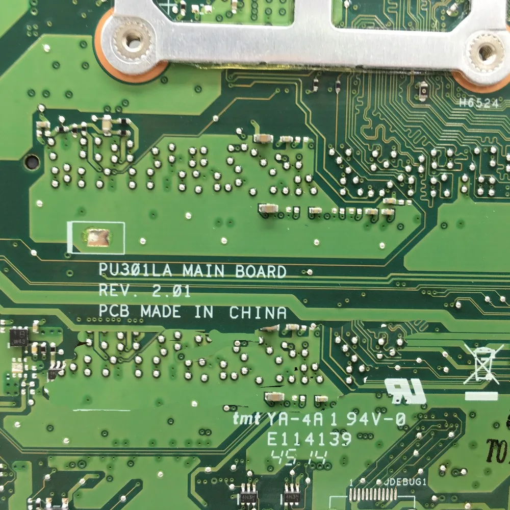 Billig KEFU PU301L Mainboard Für ASUS PU301LA PU301L I5-4210U Laptop Motherboard REV 2,01 Test Arbeit 100% Original Motherboard