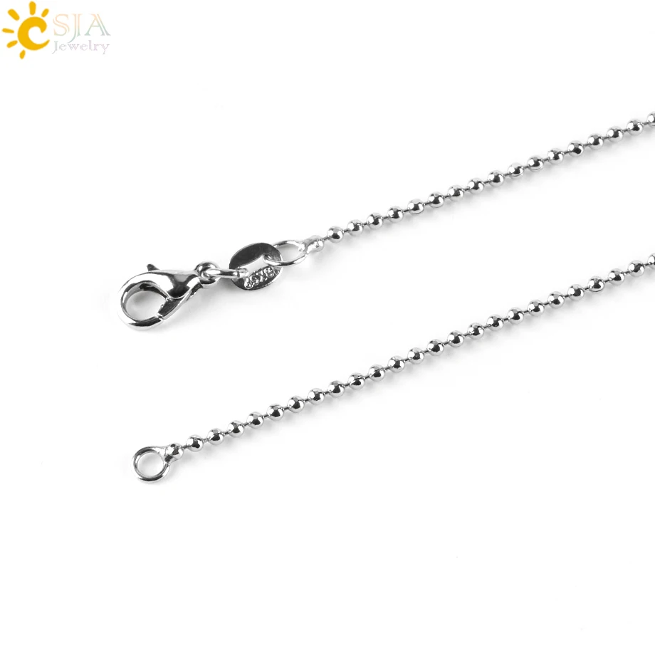 Ожерелье CSJA для женщин и мужчин подарок на день рождения модная спираль