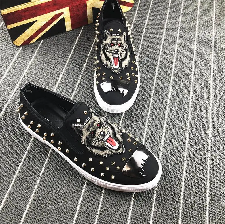 

Лоферы без застежки; Повседневная обувь с вышивкой и заклепками; Мужская обувь; Дышащие мокасины; Обувь для вечеринок; Gommino