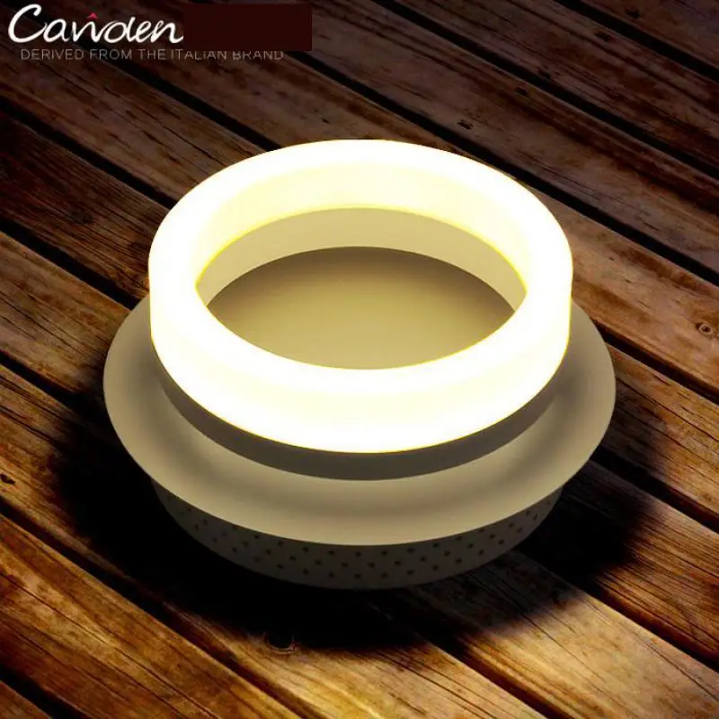 1 3 шт. домашние офисные светодиодные рабочие огни входные кольцевые светильники