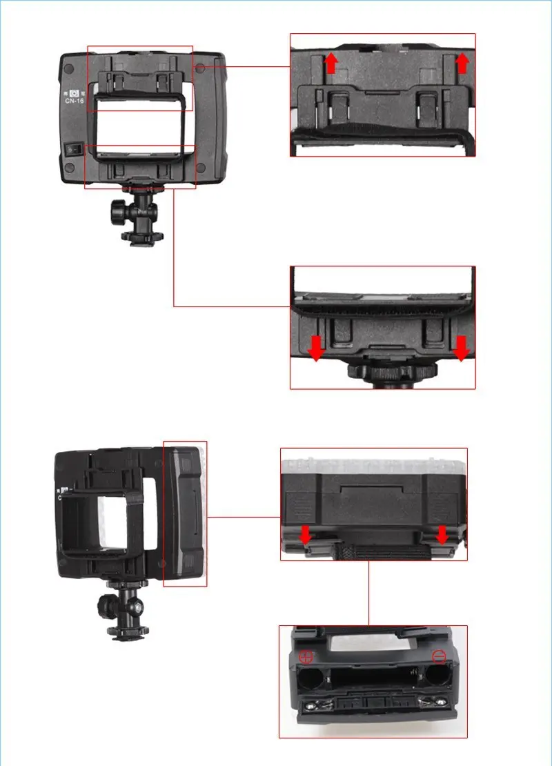 Светодиодная лампа NanGuang для вспышки Speedlite 6 2 Вт 5400 лм с диммером