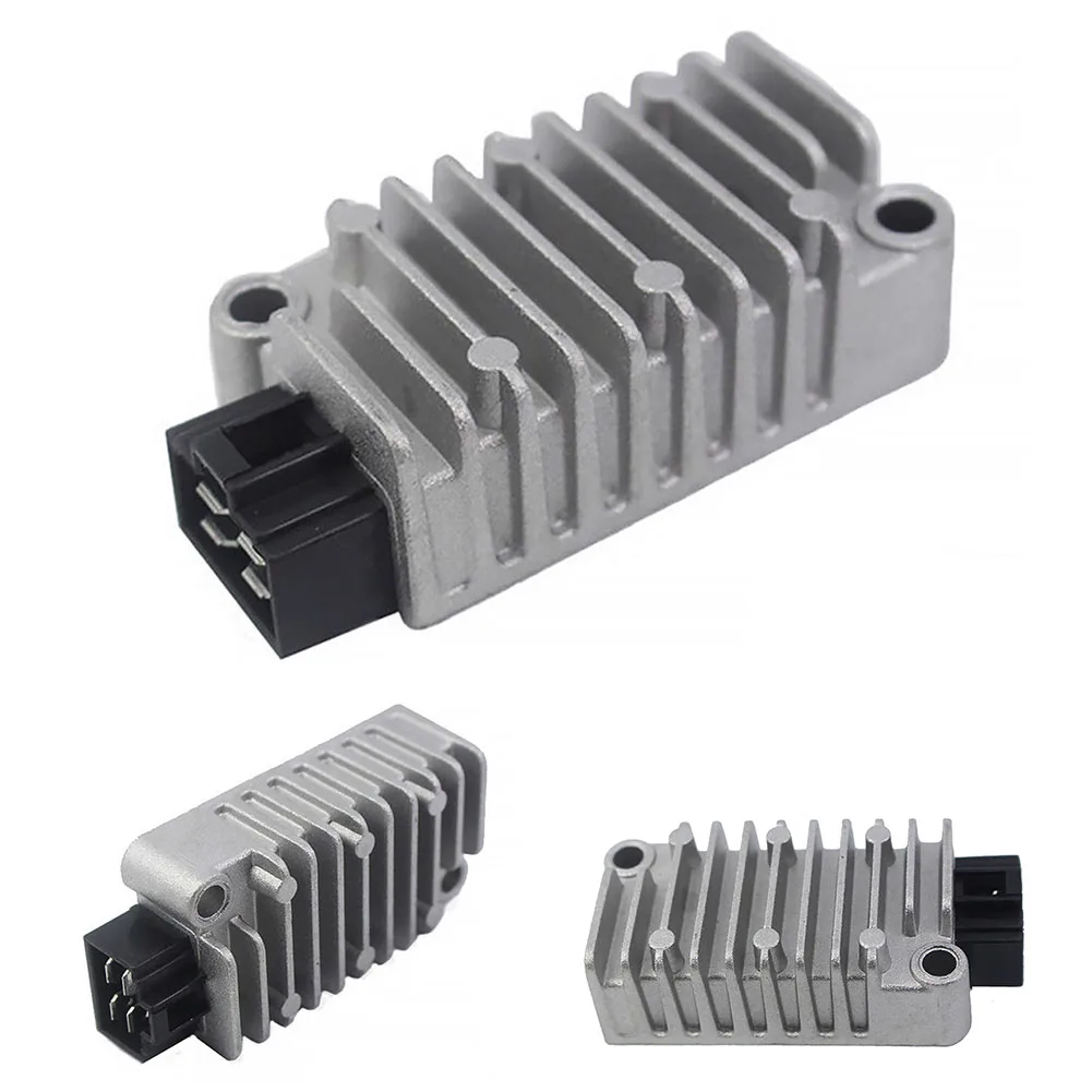 Мотоцикл 4 Pin 12 V Прочный Алюминиевый Регулятор Двигателя напряжения для