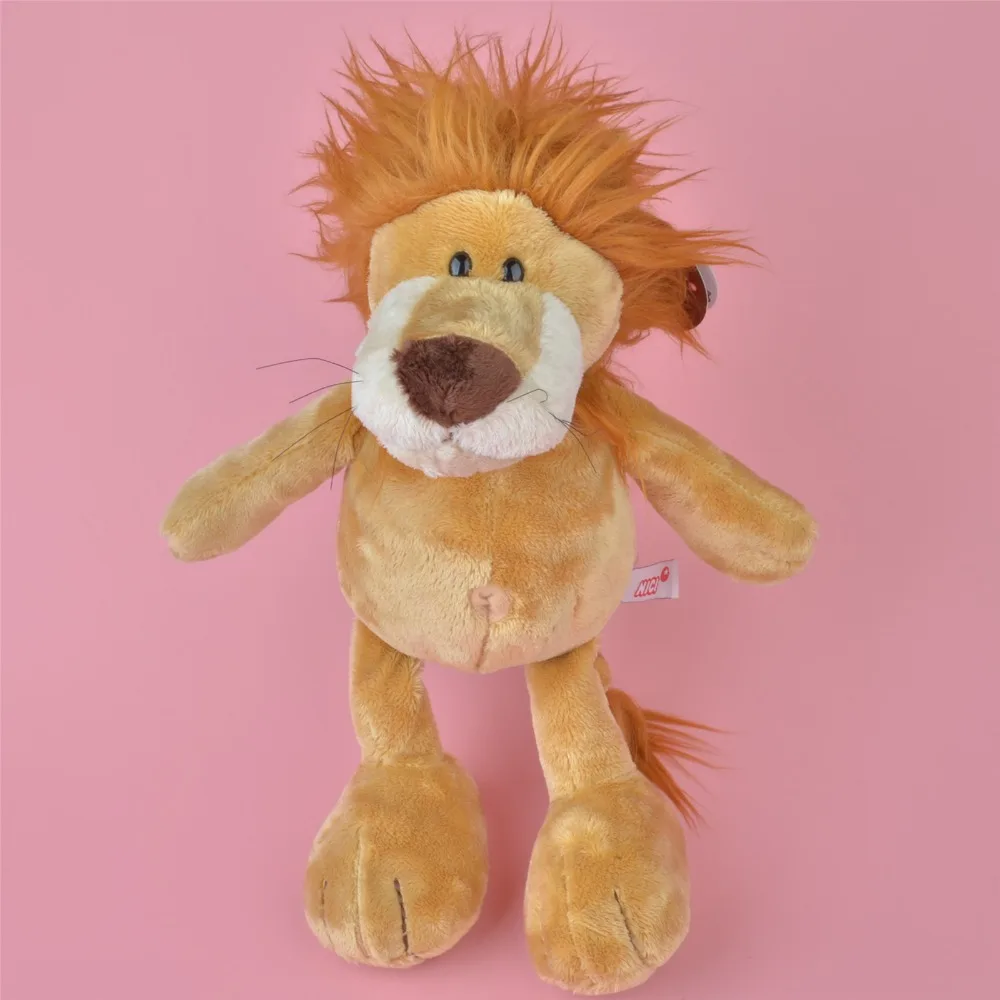 Фото Плюшевая игрушка Лев дикий зверь подарок для детей ребенка детская оптовая