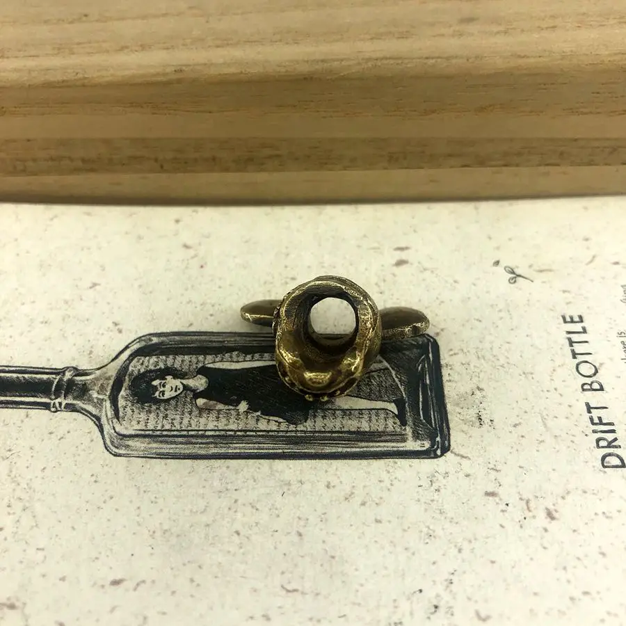 EDC нож бусины латунь зомби шнурок с Микки Маусом шарик Паракорд инструмент DIY