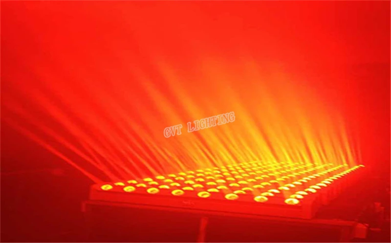 8x12 Вт RGBW светодиодный бар Луч Moving головной светильник 150W с DMX512 10/38 Каналы DJ