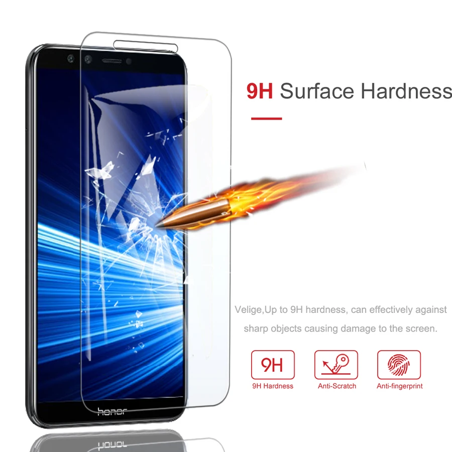 Honor 10 легкое Защитное стекло для huawei 9 lite защита экрана закаленное 10lite