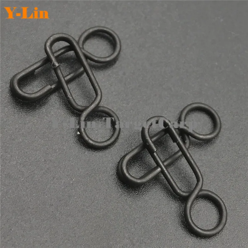 60 шт. карп рыболовное кольцо klip быстрое изменение вертлюги крючки chod hair rigs