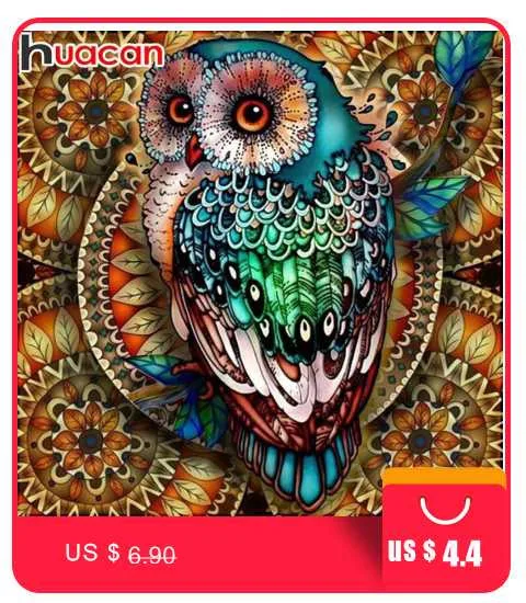 HUACAN 5D алмазная картина животное Алмазная вышивка лошадь полная квадратная Алмазная мозаика Стразы Картина Декор для дома