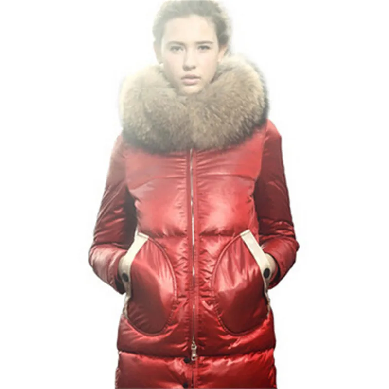 Повседневное платье 2019 большой меховой воротник кукла карман средней длины