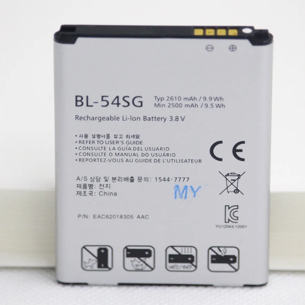 ISUNOO BL 54SG внутренний аккумулятор для телефона LG G2 F320 F340L H522Y 2610mAh F260 D728 D729 H778 H779 D722