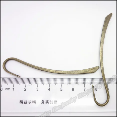 60 шт винтажные Подвески Закладка Кулон Античный бронзового цвета из цинкового