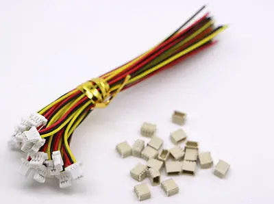 20 SETS Mini Micro SH 1.0 3-Pin JST Connector with Wires Cables 100MM | Обустройство дома