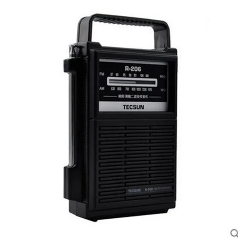 TECSUN R 206 полное фирменное Высокая чувствительность Портативный AM/FM/mw/SW1 6 multy Band