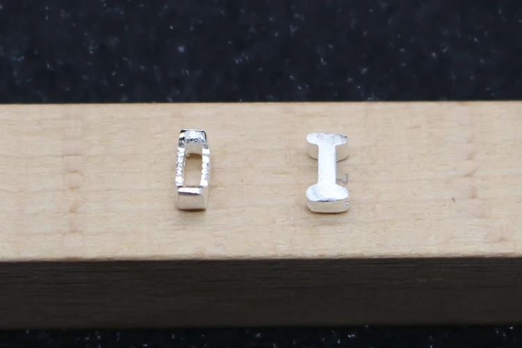 Anenjery 925 пробы серебро A~ Z начальные буквы в форме сердца Подвески DIY использовать для цепи ожерелье S-P363