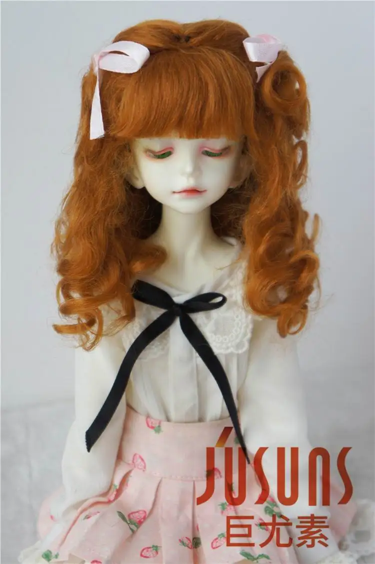 Модные длинные мягкие волнистые волосы для кукол JD187 1/4 1/3 MSD SD Размер 7 8 дюймов 9