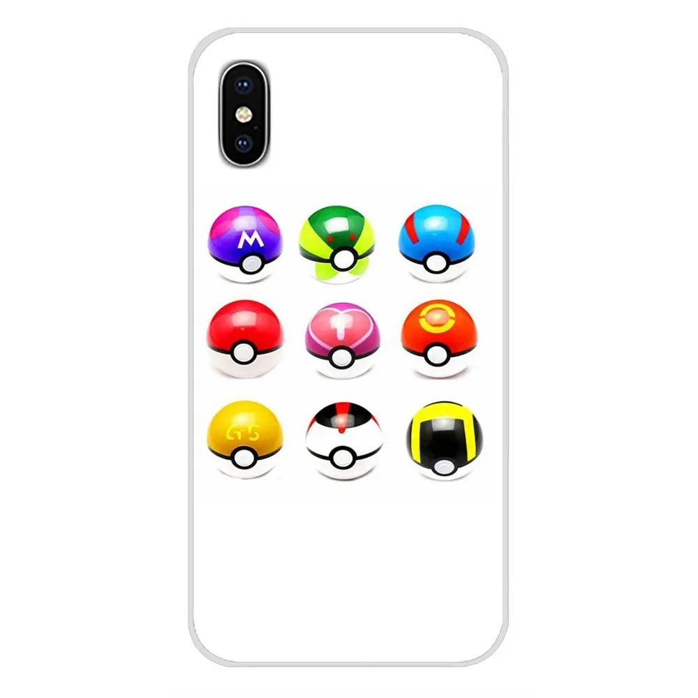 Accessories Phone Shell Covers Pokemons PokeBall For Samsung Galaxy A3 A5 A7 A9 A8 Star A6 Plus 2018 2015 2016 2017 | Мобильные