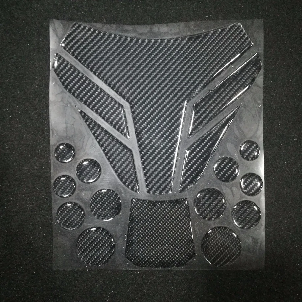 Новый мотоцикл велосипед топливный бак 5d четырехмерные наклейки из углеродного