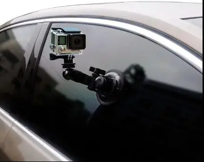 9 см Автомобильный держатель адаптер для штатива на присоске GoPro Go pro Hero 6 5 4 3 Xiaomi Yi