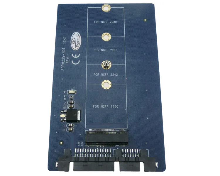Быстрая бесплатная доставка для NGFF SSD на SATA адаптер карта M.2 интерфейс 2 5 дюймов