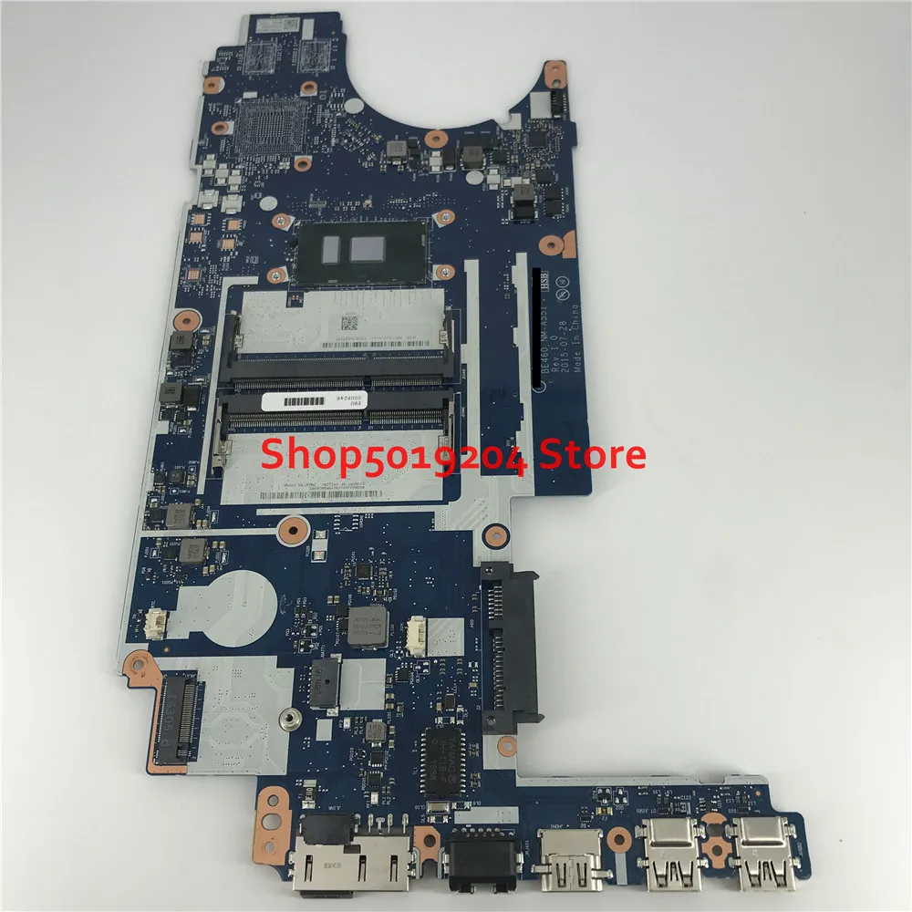 

For Lenovo ThinkPad E460 E460C Laptop motherboard CPU i3-6100 DDR3 BE460 NM-A551 FRU 00UP246 mainboard