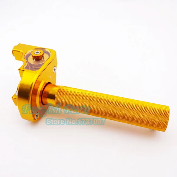 Золотая дроссельная заслонка CNC в сборе для CR 80cc 85cc 25cc 250cc 500cc Запчасти кроссовых