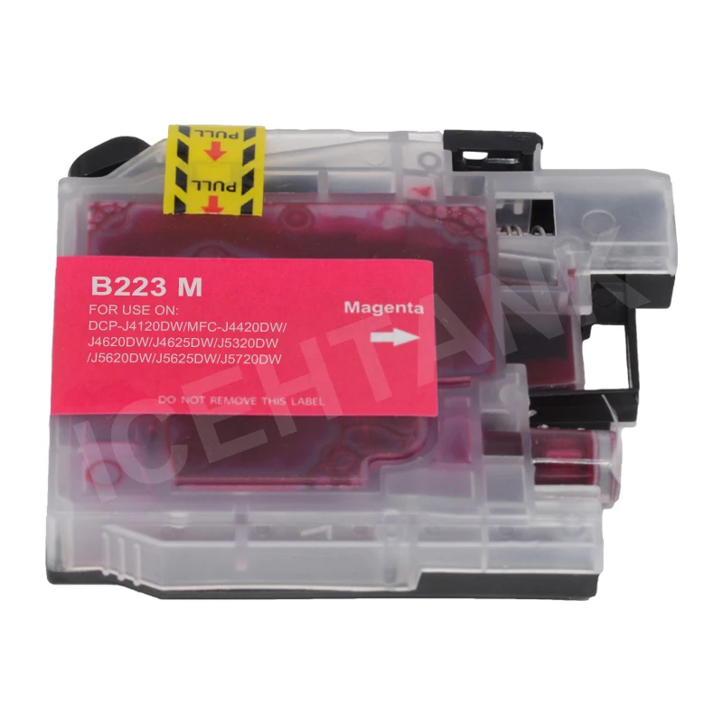 Картридж с чернилами ICEHTANK LC223 совместимый принтером Brother MFC J4420 J4620 J4625 J5320 J5620 J5625 J5720