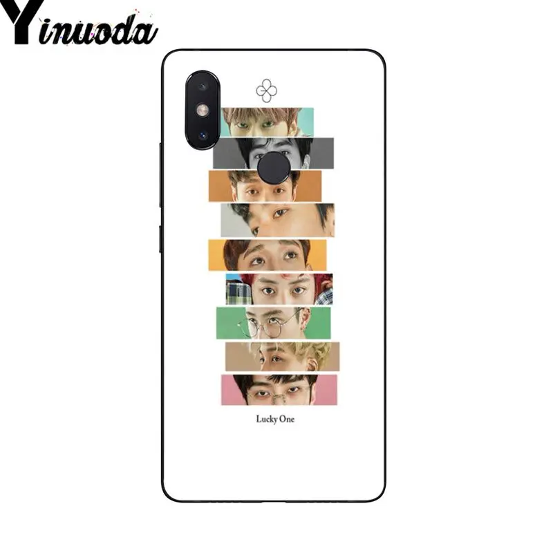 Чехол для телефона Yinuoda Kpop EXO Lucky One чехол Xiaomi Mi 6 Mix2 Mix2S Note3 8 8SE Redmi 5 5Plus Note4 4X