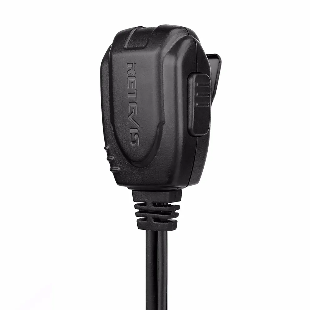 10pcs D-type Earhook Earpiece Walkie Talkie Headset PTT For Retevis H777/RT22 For TYT For Kenwood Baofeng UV-5R UV82 GT-3 Radio