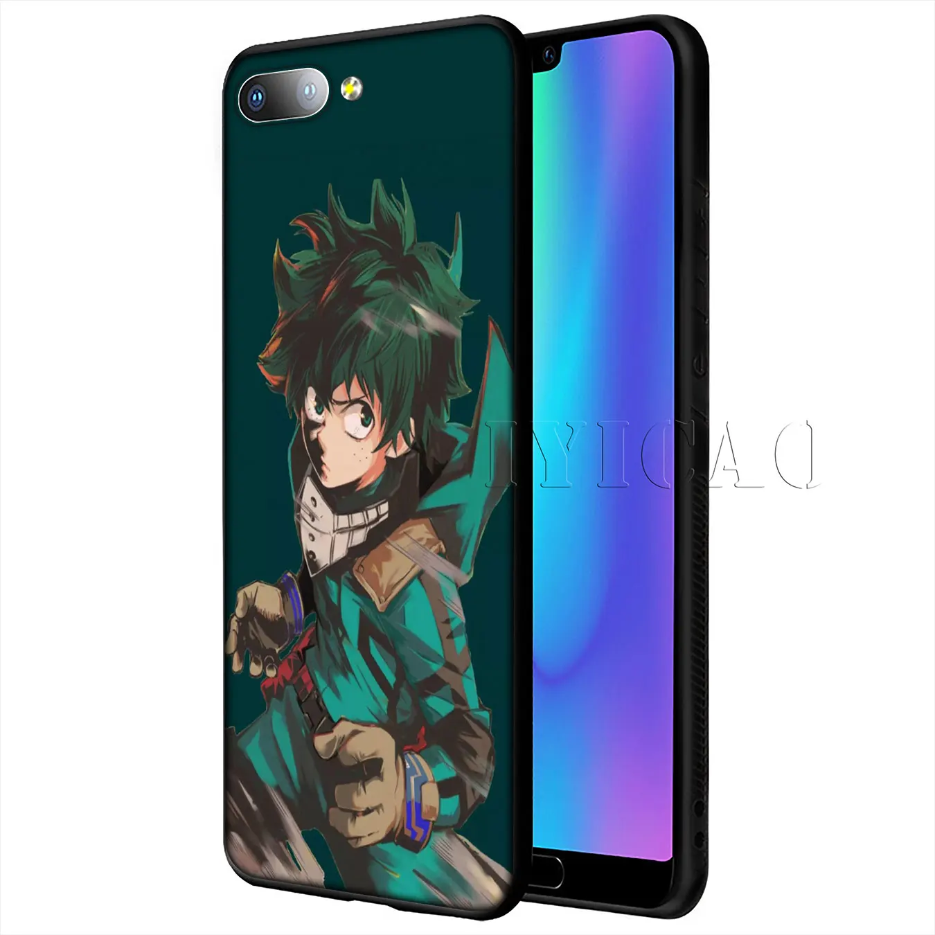 Мягкий силиконовый чехол IYICAO My Hero academic для Huawei Y9 Y7 Y6 Prime 2019 Honor 20 8C 8X 8 9 9X 10 Lite 7C 7X 7A Pro |