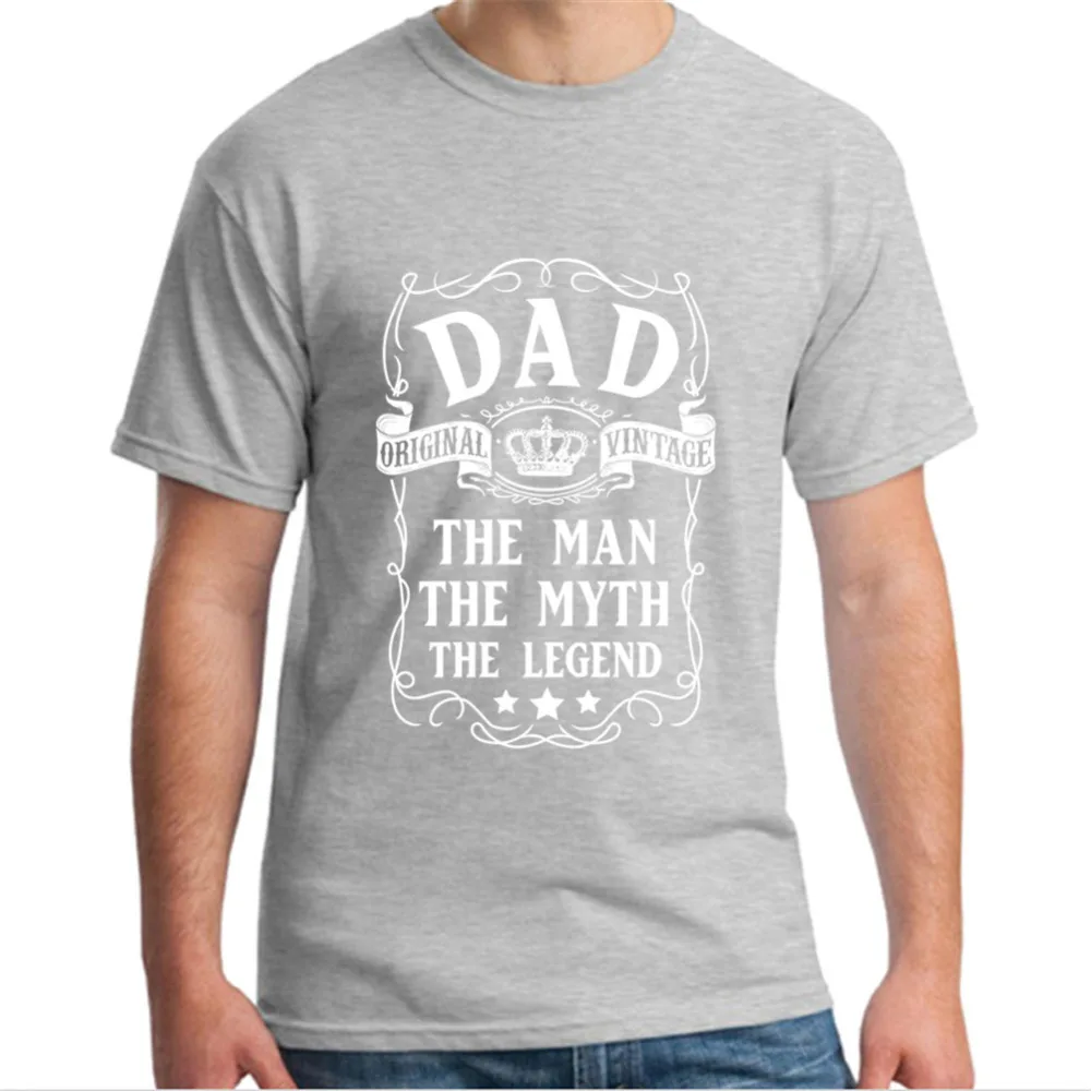 Футболка с надписью Amazing Dad The Man футболка Legend для мужчин подарок на день папы всей