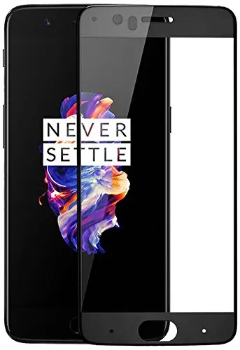 Для oneplus 3 5 стекло для one plus 5t защита экрана полное покрытие черная Передняя пленка